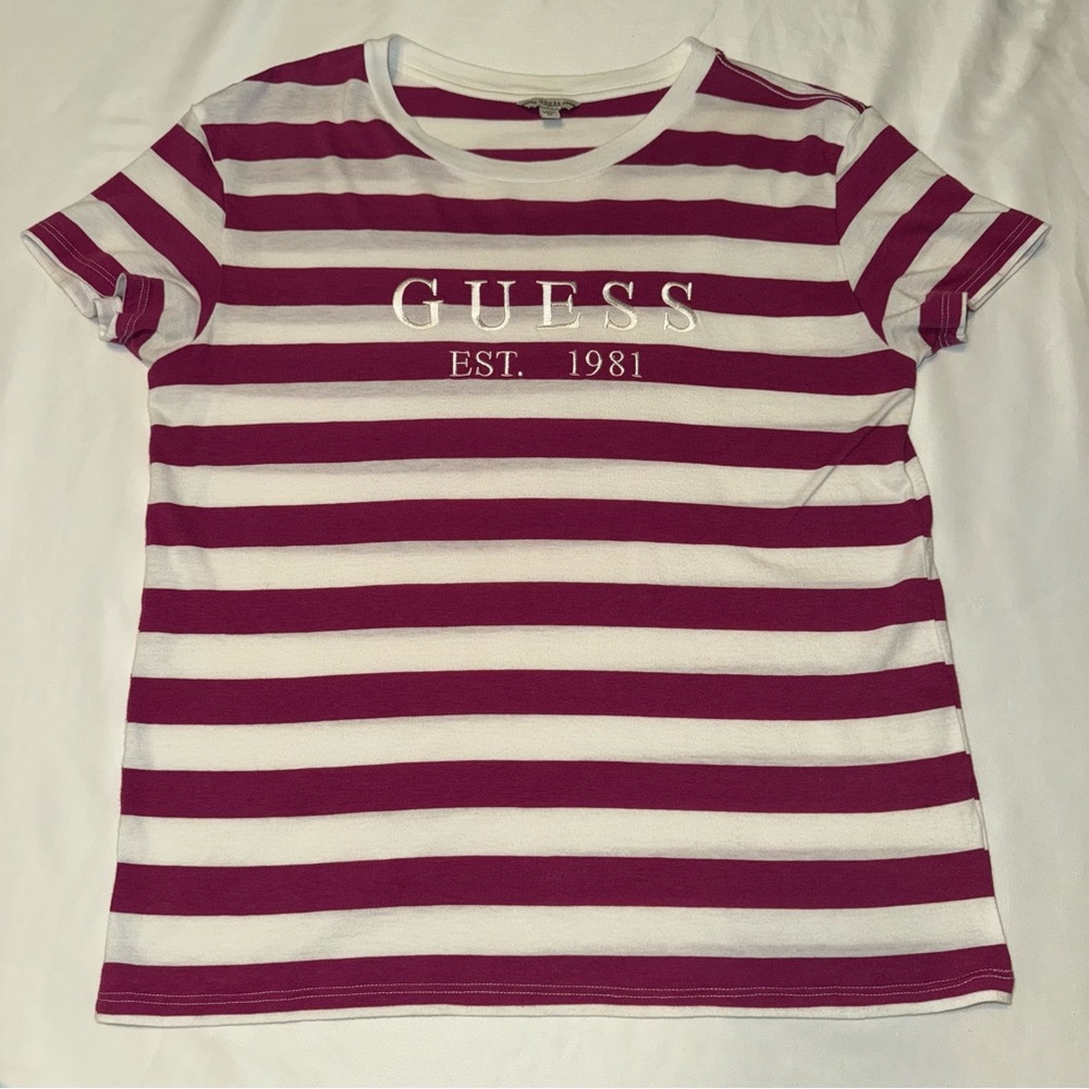 Guess striped tee